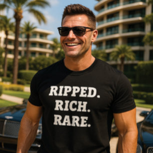 Camiseta T-Shirt Gráfico Rara Rara Rara Ripada