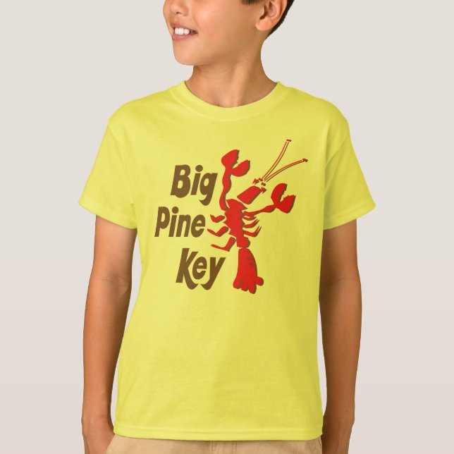 Camiseta T-shirt grande da chave do pinho com design da (Frente)