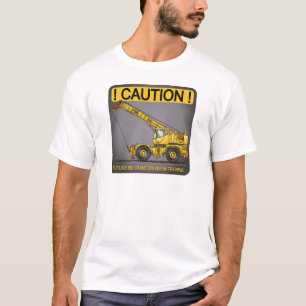 Camiseta T-shirt grande futuro dos homens do motorista de