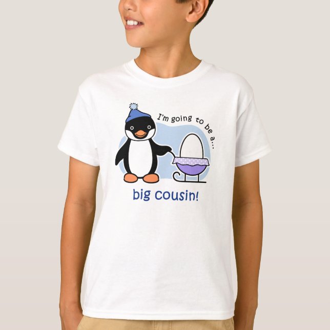 Camiseta T-shirt grandes futuros do anúncio do pinguim do (Frente)