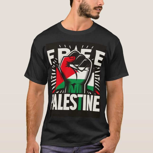 Camiseta T-shirt GRATUITA PALESTINA (Frente)