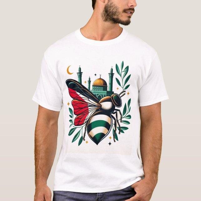 Camiseta T-shirt GRATUITA PALESTINA (Frente)