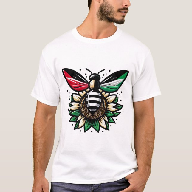 Camiseta T-shirt GRATUITA PALESTINA (Frente)