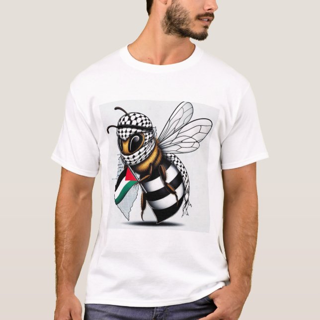 Camiseta T-shirt GRATUITA PALESTINA (Frente)