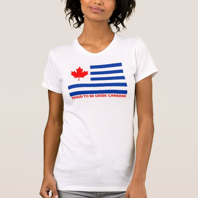 Camiseta T-Shirt Grego Canadiano (Frente)