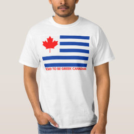 Camiseta T-Shirt Grego Canadiano