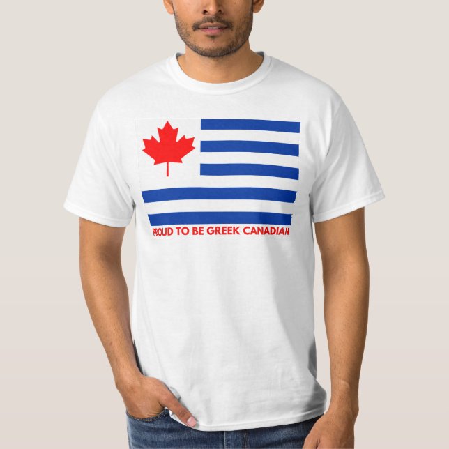 Camiseta T-Shirt Grego Canadiano (Frente)