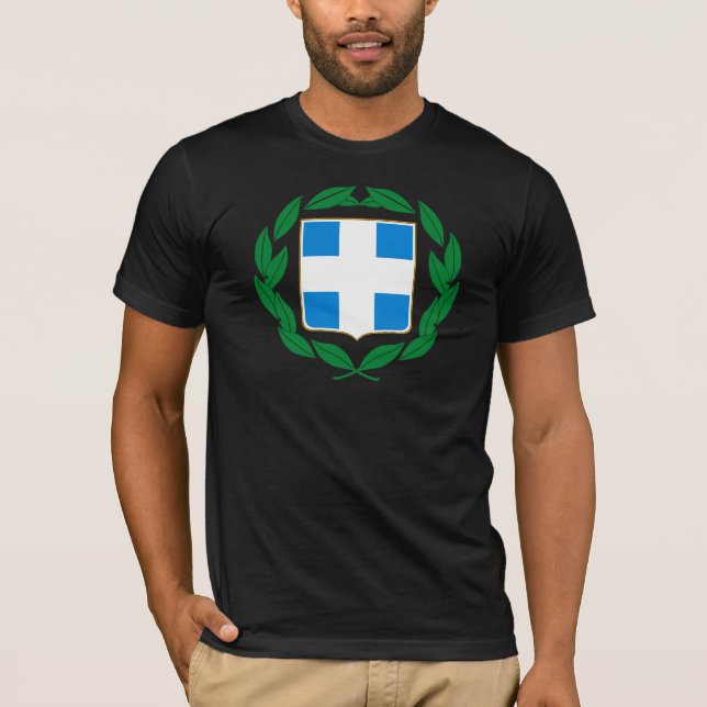 Camiseta T-shirt grego da brasão (Frente)