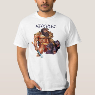Camiseta T-shirt gregos de Hercules do deus