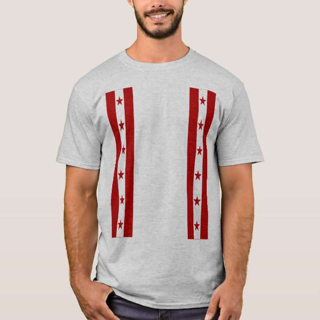 Camiseta T-shirt gris homme  ETOILES (Frente)