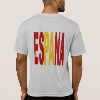 Camiseta T-shirt gris manches courtes dos homme  ESPANA