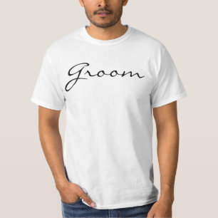 Camiseta T-Shirt Groom de Script do rico
