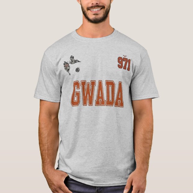 Camiseta T-shirt gwada (Frente)