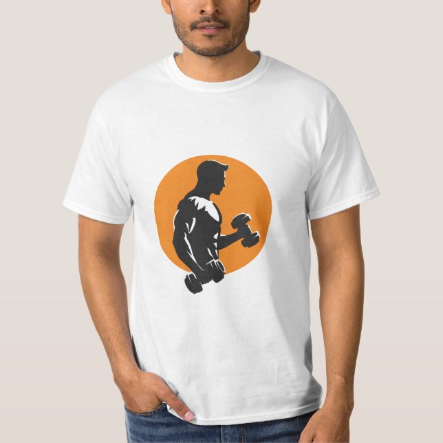 Camiseta T-Shirt GYM Workout (Frente)