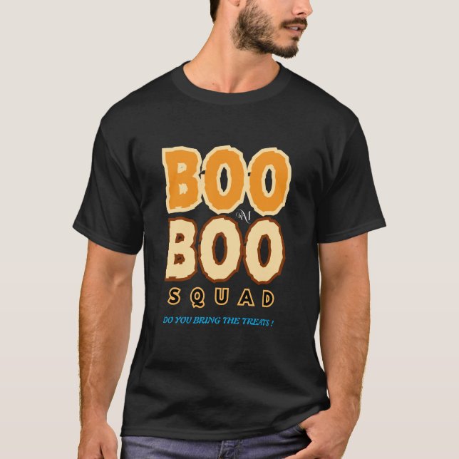 Camiseta T-Shirt :  HALLOWEEN Boo #02 (Frente)