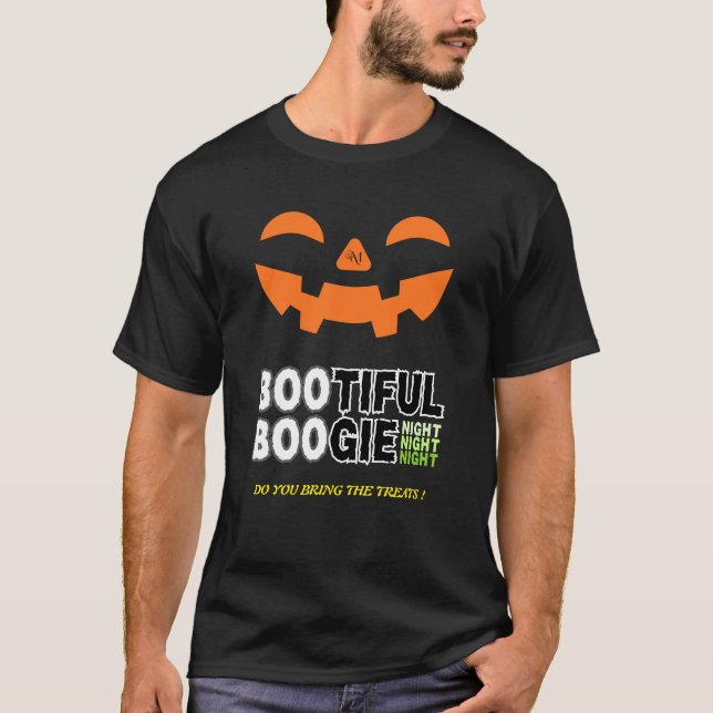 Camiseta T-Shirt :  HALLOWEEN Face #1 (Frente)