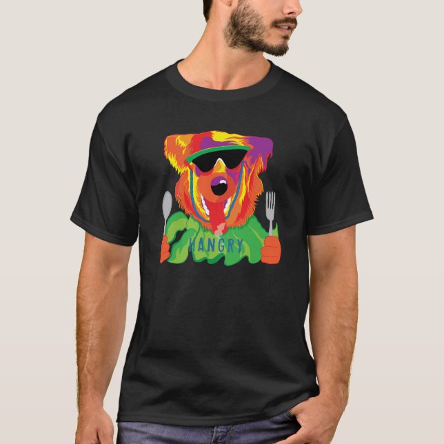 Camiseta T-Shirt HANGRY (Frente)