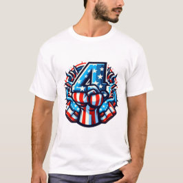 Camiseta T-shirt Happy 4 DE JULHO
