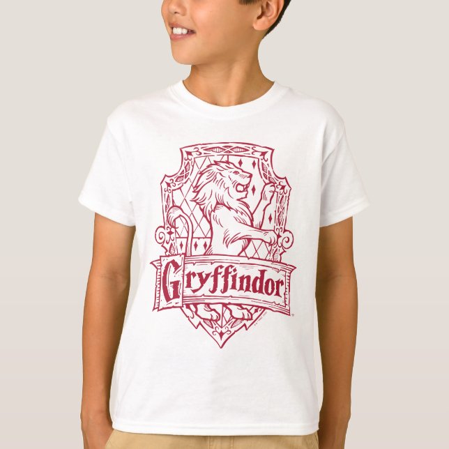 Camiseta T-Shirt HARRY POTTER™ GRYFFINDOR™ Crest (Frente)