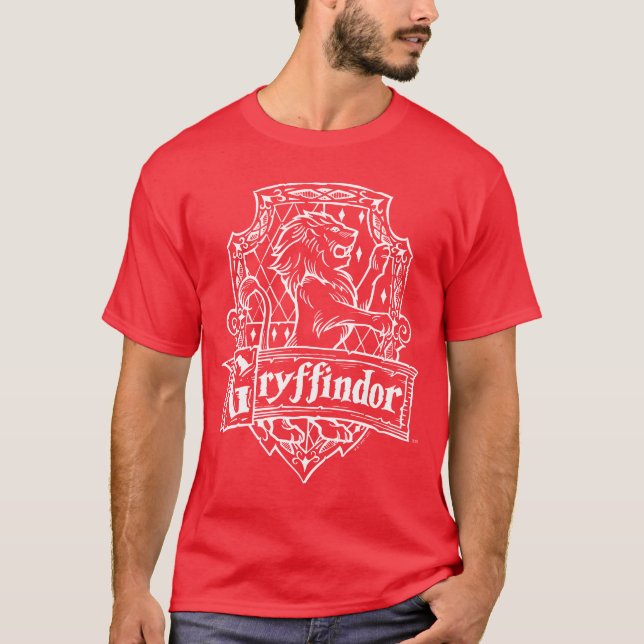 Camiseta T-Shirt HARRY POTTER™ GRYFFINDOR™ Crest (Frente)