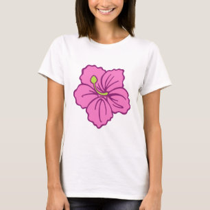 Camiseta T-shirt havaiano da flor
