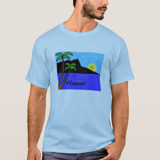 Camiseta T-shirt havaiano principal do diamante