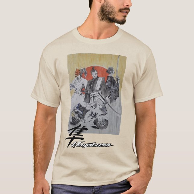 CAMISETA T-SHIRT HAYABUSA (Frente)