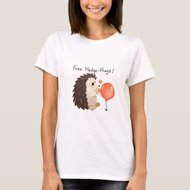 Camiseta T-Shirt "Hedgehog Hug" (Frente)