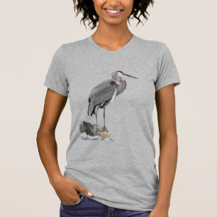 Camiseta T-Shirt Heron Azul-excelente