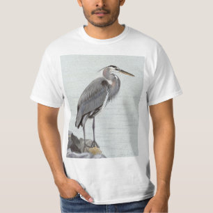 Camiseta T-Shirt Heron Azul-excelente