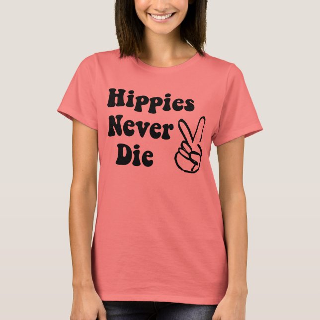 Camiseta t-shirt hippie (Frente)