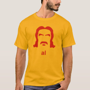 Camiseta T-shirt Hirsute da silhueta do Al