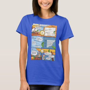 Camiseta T-Shirt História em quadrinhos Vencedora