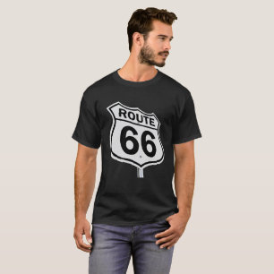 Camiseta T-shirt histórico da rota 66