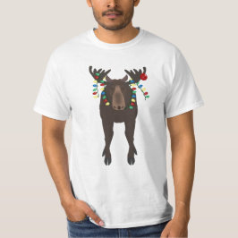 Camiseta T-shirt Holiday Moose