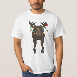 Camiseta T-shirt Holiday Moose