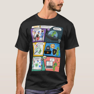 Camiseta T-Shirt Homem Protetor de Histórias em quadrinhos 