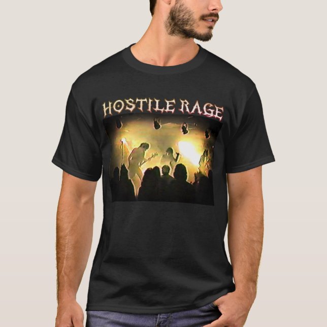 Camiseta T-shirt HOSTILE RAGE (Frente)