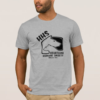 Camiseta T-shirt humano da sociedade do coração