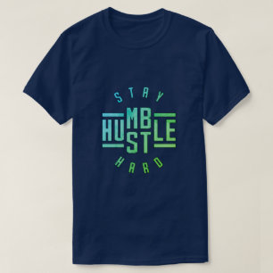 Camiseta T-shirt humilde do duro da convicção da estada