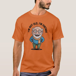 Camiseta T-Shirt Humor de Idade Antiga