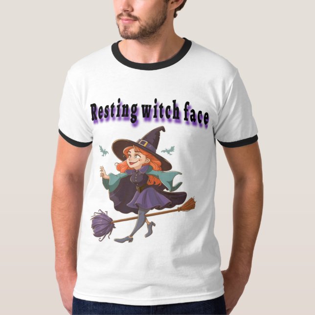 Camiseta T-Shirt Humor Testemunha - Diversão e Design mágic (Frente)