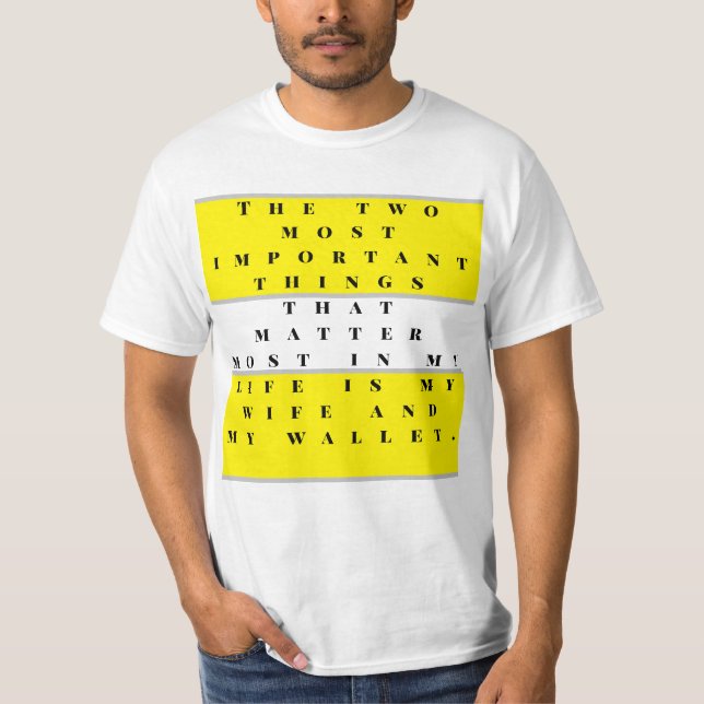 Camiseta T-Shirt humorística masculina (Frente)