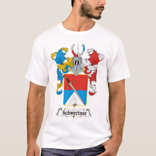 Camiseta T-shirt húngaro da brasão da família de Schwert