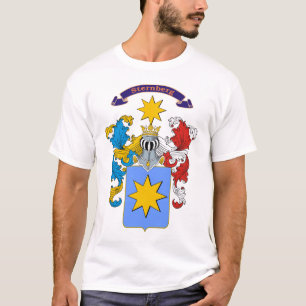 Camiseta T-shirt húngaro da crista da família de Sternber
