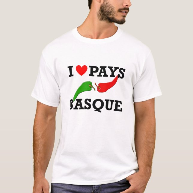 CAMISETA T-SHIRT I BOBINA PAYS BASQUE (Frente)