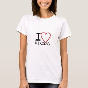 Camiseta T-Shirt "I Love Hiking"