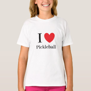 Camiseta T-Shirt "I Love Pickleball"
