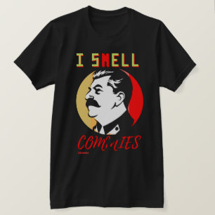Camiseta t-shirt "I SMELL COMMIES 3 STALIN"