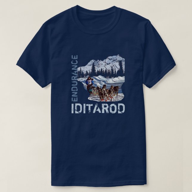 Camiseta T-Shirt IDITAROD (Frente do Design)